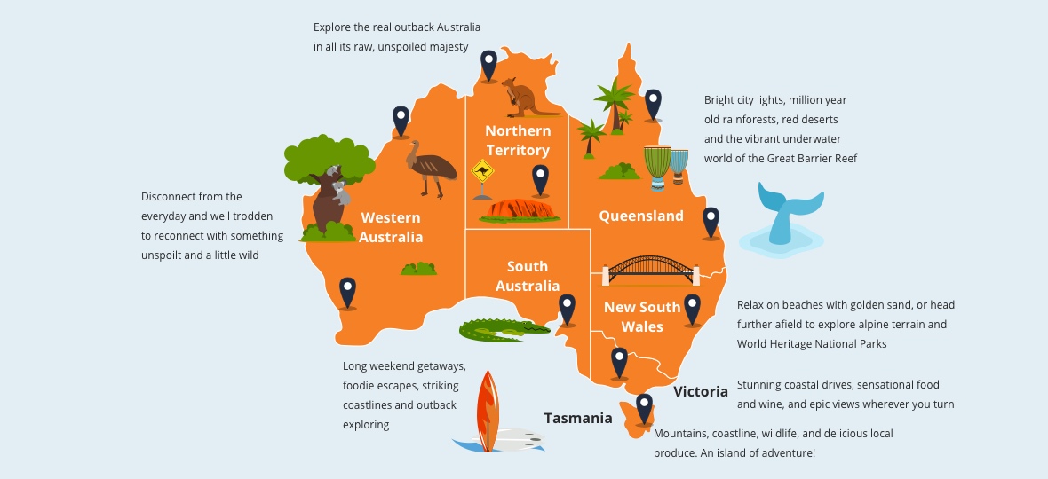 Apollo Australia map